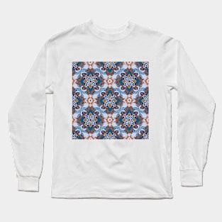 Vibrant Floral Design Long Sleeve T-Shirt